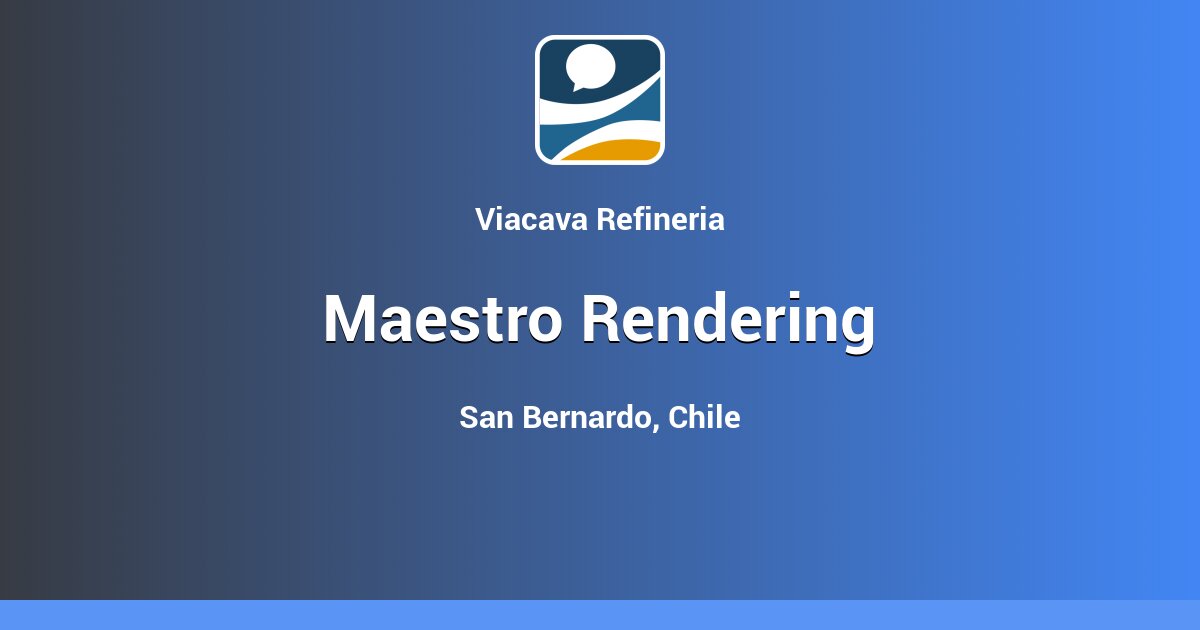 Maestro Rendering - San Bernardo
